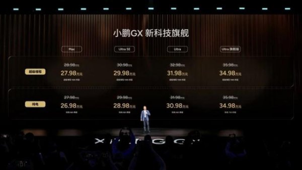 半天订单24863辆！小鹏背水一战：GX仅26.98万起，干翻多个9系新车