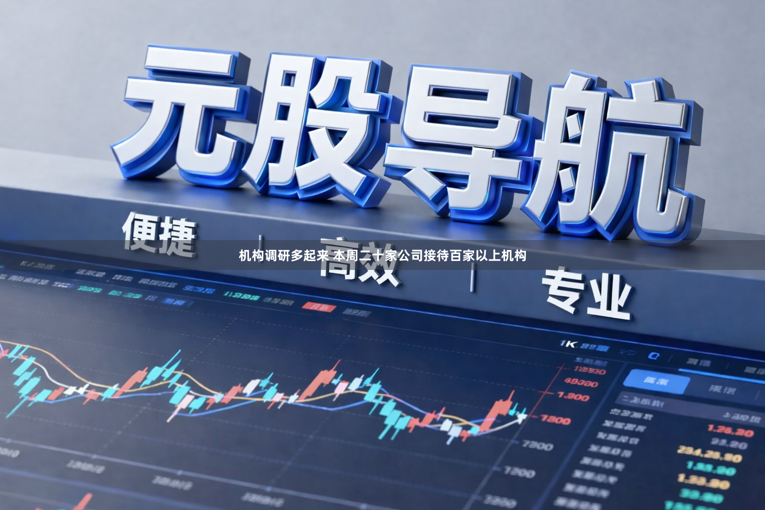 机构调研多起来 本周二十家公司接待百家以上机构