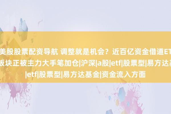 美股股票配资导航 调整就是机会？近百亿资金借道ETF蜂拥进场，双创板块正被主力大手笔加仓|沪深|a股|etf|股票型|易方达基金|资金流入方面