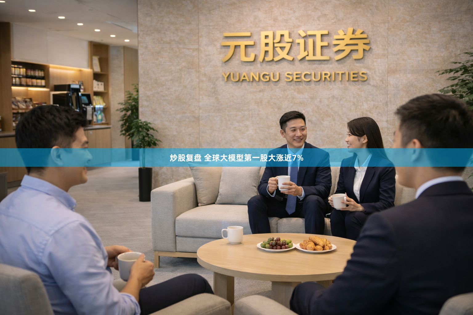 炒股复盘 全球大模型第一股大涨近7%